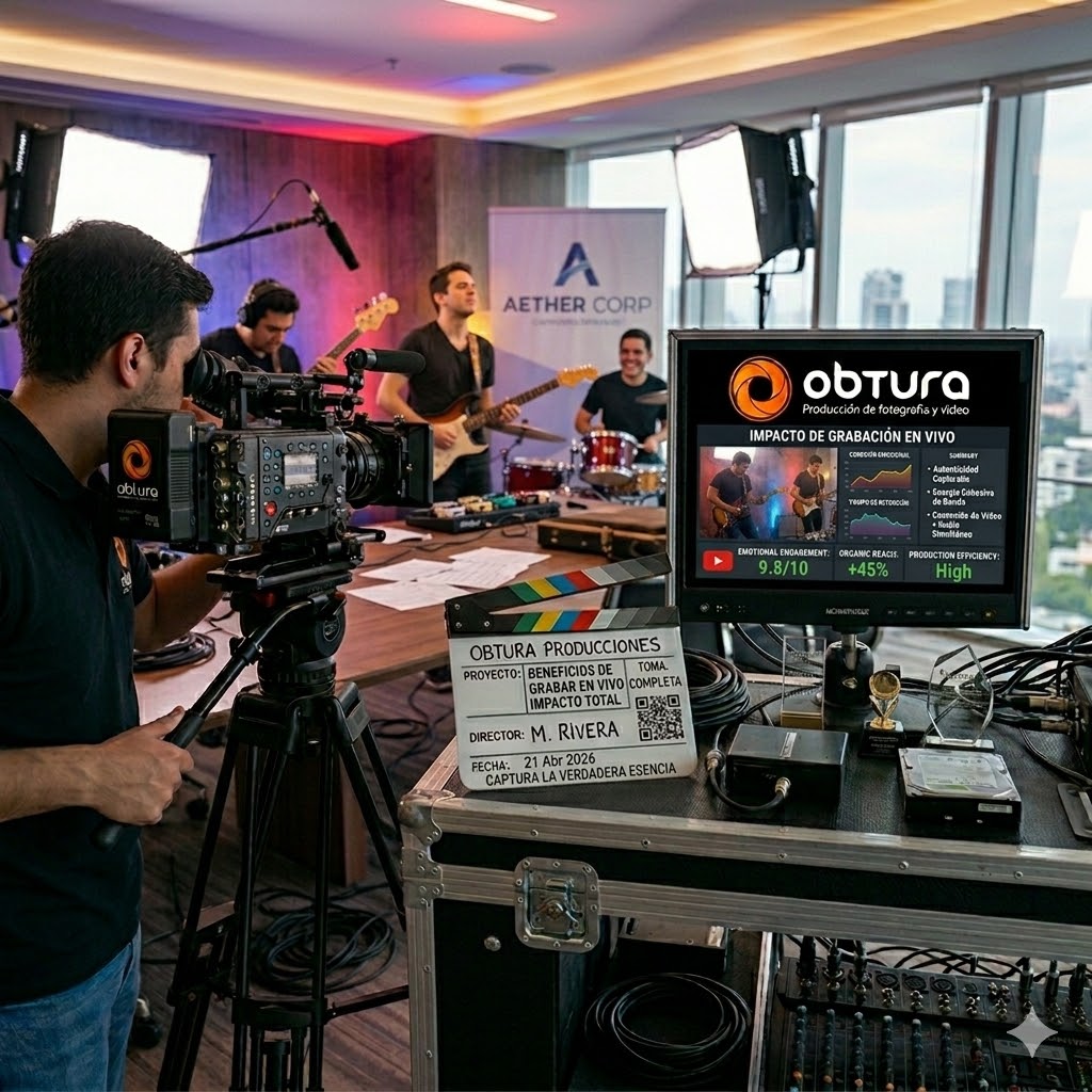 Beneficios de grabar tus temas en vivo